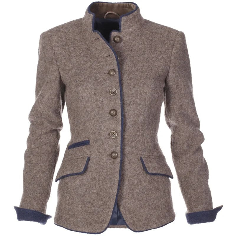 Lucy | Tailored Wool Buttoned Jacket