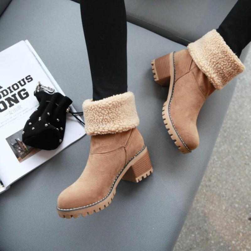 Serena | Warm Suede Boots